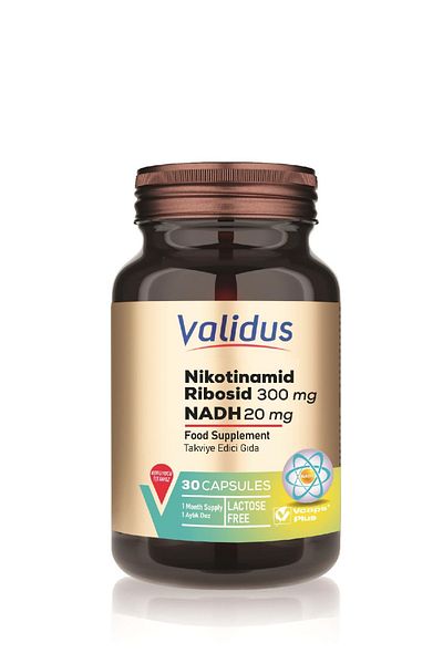 Validus Nicotinamide Riboside 300 Mg + Nadh 20 Mg 30 Capsules