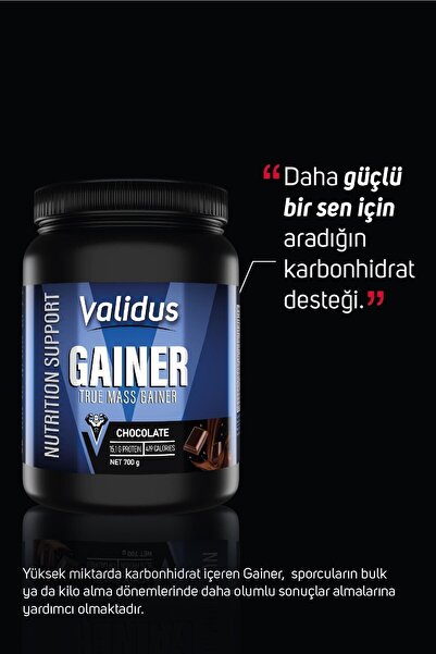 Validus True Mass Gainer (Chocolate) 700 g