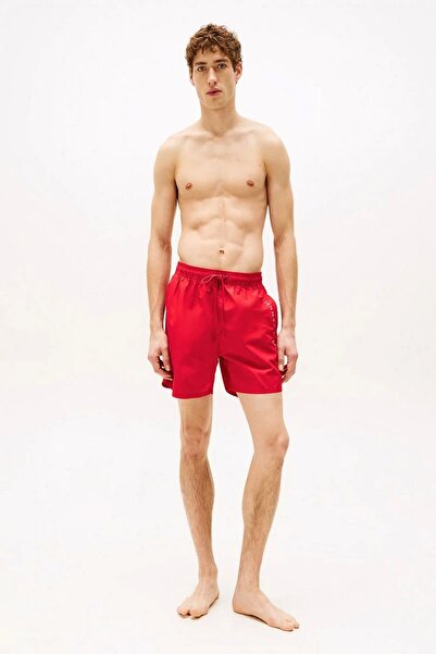 Tommy Hilfiger MEDIUM DRAWSTRING Erkek kırmızı Mayo UM0UM03258XLD