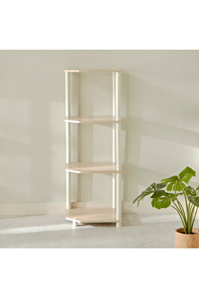 Home Box Pegg 4-Tier Corner Shelf