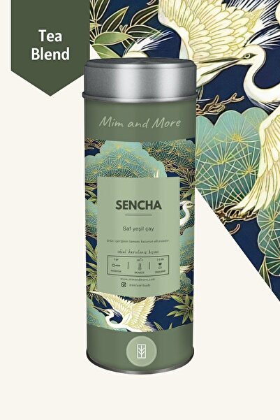 Mim and More Sencha Tea - Saf Japon Yeşil Çayı, 50 gr