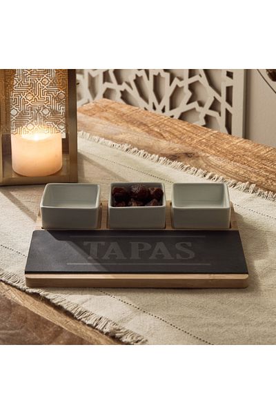 Home Box Eden 4-Piece Appetiser Set
