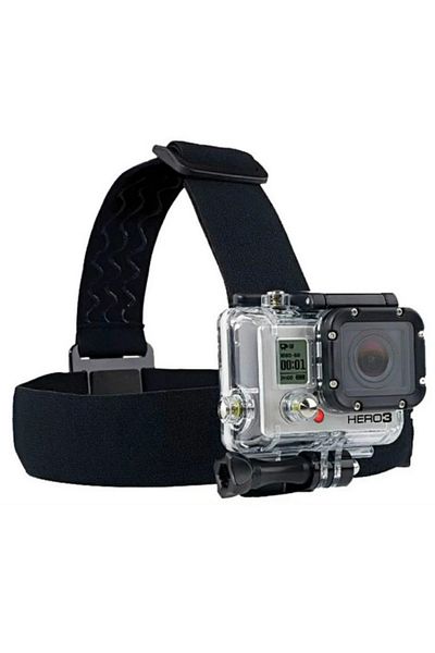 ERIKOLE Headband 360° Shoulder Strap Mount Chest Harness Adapter For GoPro Hero 12 11 10 9 8 7 6 5 4 3+ 3 Bl