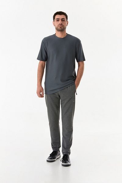 Fulla Moda Pantaloni de sport supradimensionați cu buzunar legat în talie și fermoar