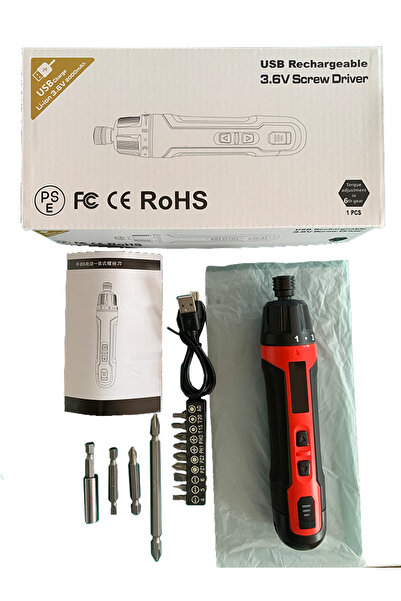 Choice BlackGrayLSD003SET مفك براغي كهربائي لاسلكي 6 سرعات عزم دوران قابل لإع...