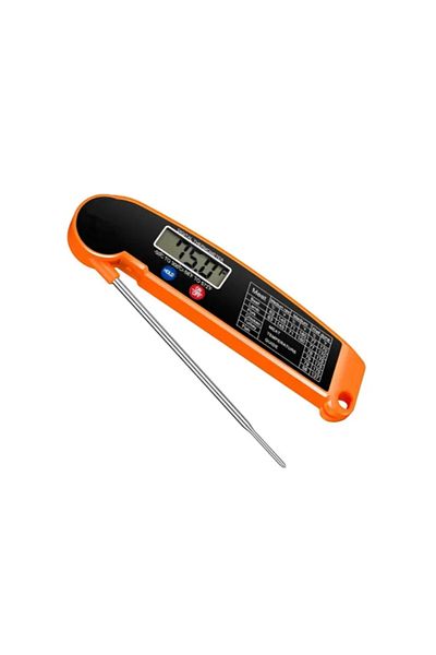 Choice Orange Digital Kitchen Food Thermometer For Meat Water Milk Cooking Food Probe BBQ Electronic Oven T