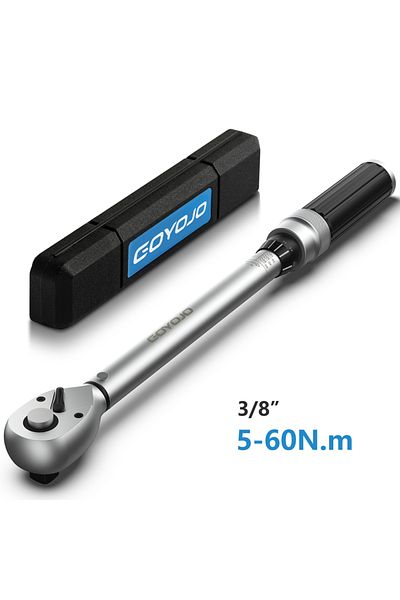 Choice 3/8” Torque Wrench 5-60N.m Square Drive Torques Key 1/4” Pro Torque Wrench 5-25N.m Professional B...