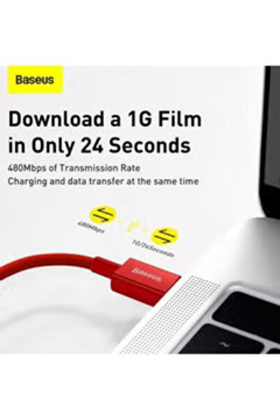 Baseus Superior Series Fast Charging Data Cable Type-C to iP PD 20W 1m Red