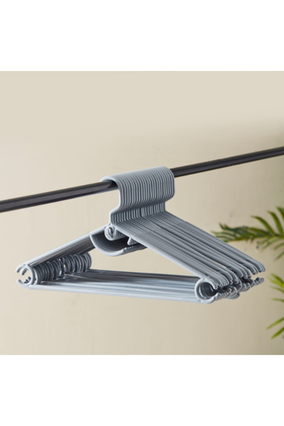 Home Box مجموعة شماعات الملابس بريما، 24 قطعة