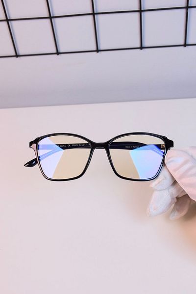 LOOKUP Blue Eyewear Protected Screen Glasses Unisex Optical Compatible Tr90 Unbreakable Frame Transparent Glass