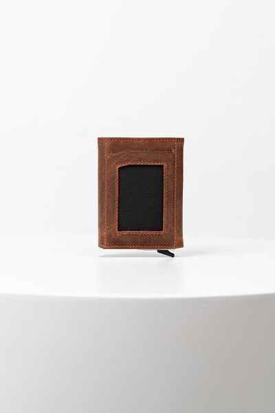 BAYDERİ Jules Genuine Leather Men's Wallet with Mechanism