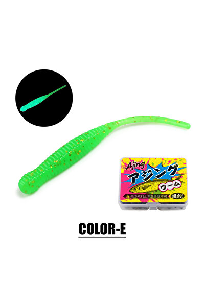 Choice طُعم صيد السمك Color-E Spinpoler ذو الذيل الواحد والدودة الصغيرة 44 مم...