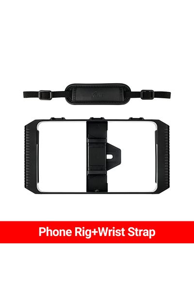 Choice NO Remote control Cellphone Cage Hand Grip Vlog Shooting Mobile Filmmaking Case Phone Video Stabiliz