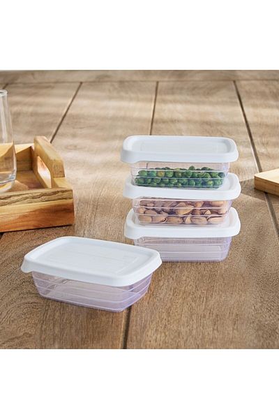 Home Box Spectra 4-Piece Pearl Container Set 300 ml