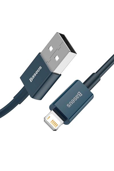 Baseus Superior Series Fast Charging Data Cable USB to iP 2.4A 1m Blue