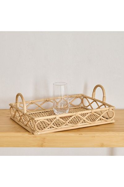 Home Box Boho Bliss Rectangle Tray - 37x27x7 cm