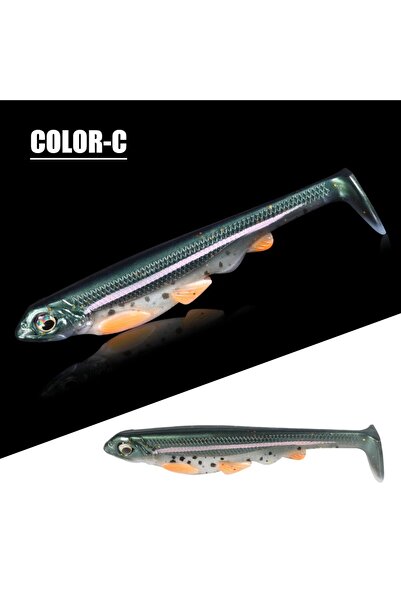Choice طُعم صيد السمك Color-C Spinpoler Stalker طُعم ناعم بذيل مجداف 16 سم مت...