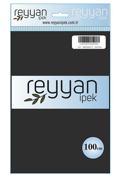REYYAN Μονόχρωμη τσάντα γραφής - Χρώμα-107 - Anthracite Dark
