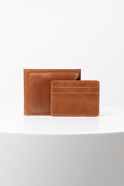 BAYDERİ Porte Genuine Leather Men's Wallet with Extra Card Holder