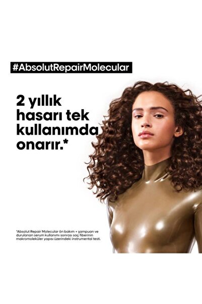 L'oreal Professionnel L'Oréal Série Expert Absolut Repair Molecular Shampoo - 1500 ml Yıpranmış Saçlar İçin 412511
