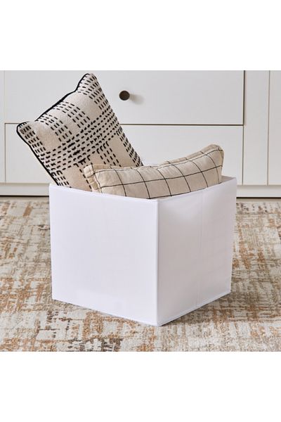 Home Box صندوق تخزين مكعب جديد 32x33x32 سم