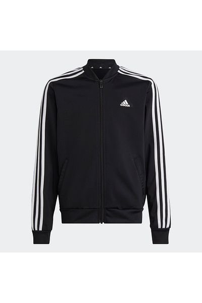 adidas طقم رياضي أسود للأطفال من إيسنشيالز (IC0112)