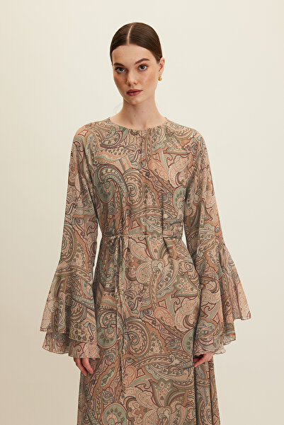 Manuka Siara Chiffon Flounce Dress