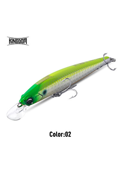 Choice طعم صيد سمكة صغيرة غاطسة اصطناعية من كينغدوم، 110 مم، 18 غرام، 02، 7.5...