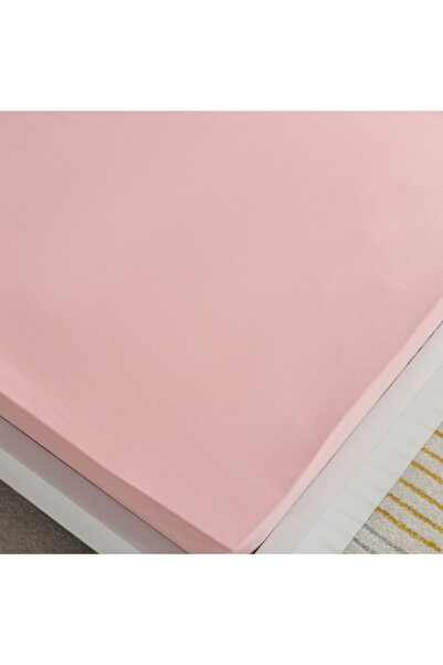 Home Box Essential Solid Cotton Single Fitted Sheet 90x200+36 cm