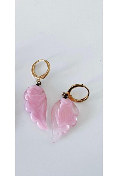 Venus Design Murano Glass Angel Wing Earrings