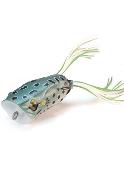 Choice طعم ضفدع كبير الفم على سطح الماء، طعم سيليكون متين يشبه الحياة، عائم و...