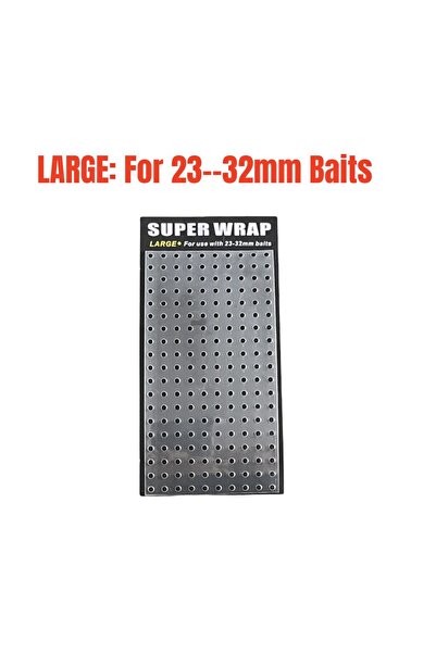 Choice ملحقات صيد سمك الشبوط الكبيرة مقاس 32 مم، واقي طُعم الصيد Super Wrap، ...
