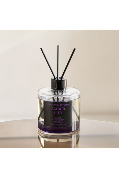 Home Box Abbey Something in the Dark Amber Lily Reed Diffuser 180 ml