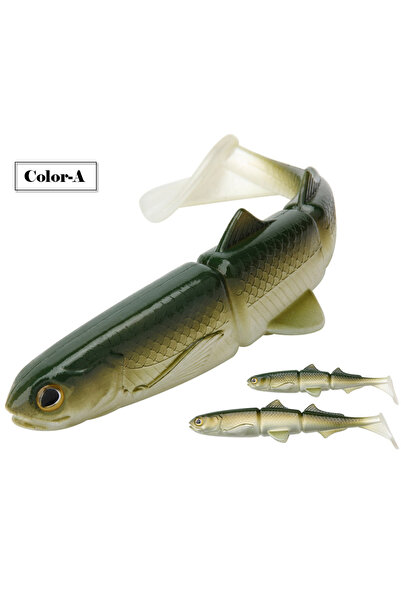 Choice طُعم صيد سمك البايك الناعم من نوع Spinpoler Wander Shaker مقاس 22 سم، ...