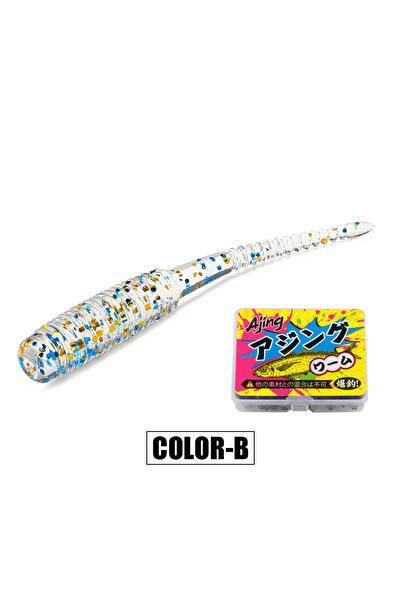 Choice طُعم صيد السمك الناعم Color-B Spinpoler من Ajing مقاس 3.5 سم من Rockfi...