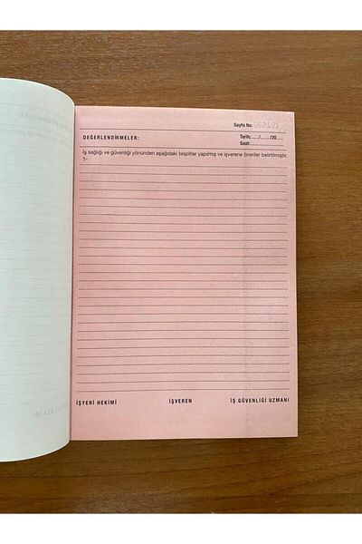 Dilman Ulaş-Book of Detection Proposals on Occupational Health and Safety Hardcover Numbered