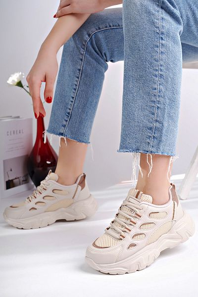 Moda Kadıköy PANTOFI SNEAKER DE FEMEI DE VISON