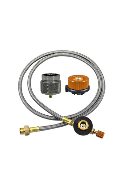 Choice محول خط 1 متر MAPP لتوصيل خزان الغاز للتخييم الخارجي وتوسيع الأنابيب خ...