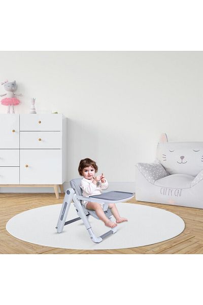 TEKNUM 3-IN-1 Kids Foldable Dining Booster Chair - Grey