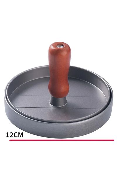 Choice A Burger Press Non-stick Hamburger Patty Maker With Wax Paper Aluminum Burger Maker For Kitchen Bbq.