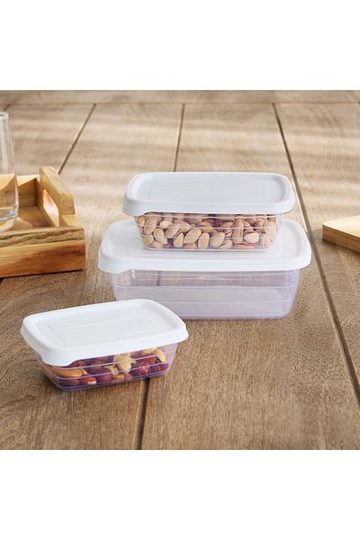 Home Box Spectra 3-Piece Pearl Container Set