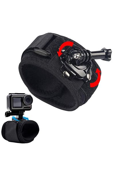 Choice 1Pcs 360 Degree Rotating Wrist Strap for Gopro Hero 12 11 10 9 8 Black 7 6 5 4 3 2 Silver White Max