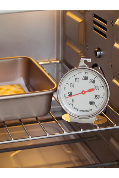 Choice 0-400 Celsius New Stainless Steel Oven Thermometer Hang Or Stand Large Dial Baking BBQ Cooking Me...