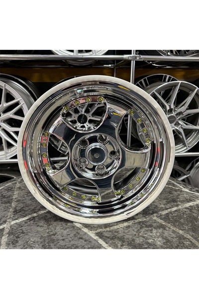 kormetal 15 inç 5x100 SSR Krom Jant Modeli (4 ADET) Uyumlu