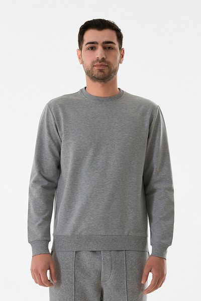 Fulla Moda Φούτερ Basic Crew Neck
