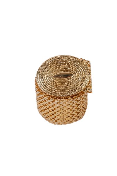 Hayalperest boncuk Cureaua de aur elegantă pentru costum de femei