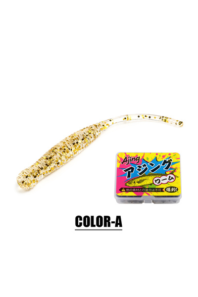 Choice طُعم صيد السمك Color-A Spinpoler ذو الذيل الواحد والدودة الصغيرة 44 مم...