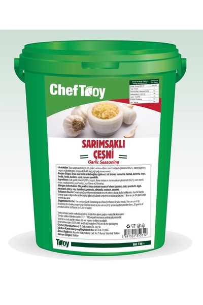 Chef Troy SARIMSAKLI ÇEŞNİ 1 KG