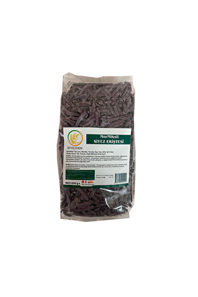 SİYEZDEN Katkı Maddesiz Doğal Mor Siyez Erişte 400 gr