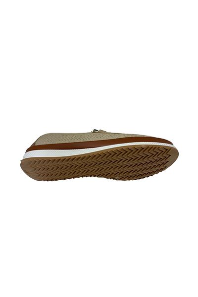 Ayzen Lycra Beige Women's Ballerina Shoes Ckr00941 - 40